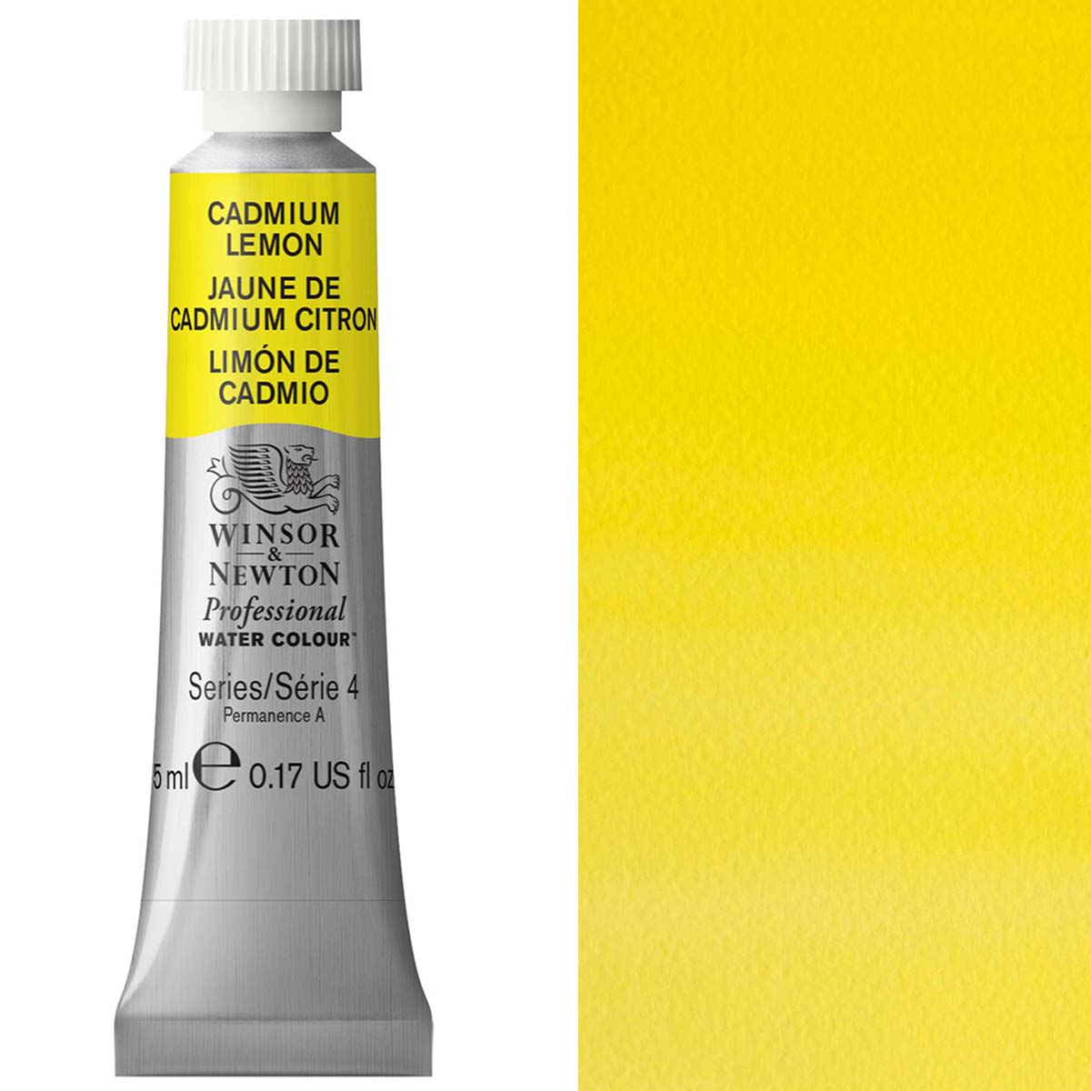 Winsor et Newton - Aquarelle des artistes professionnels - 5 ml - Cadmium Lemon