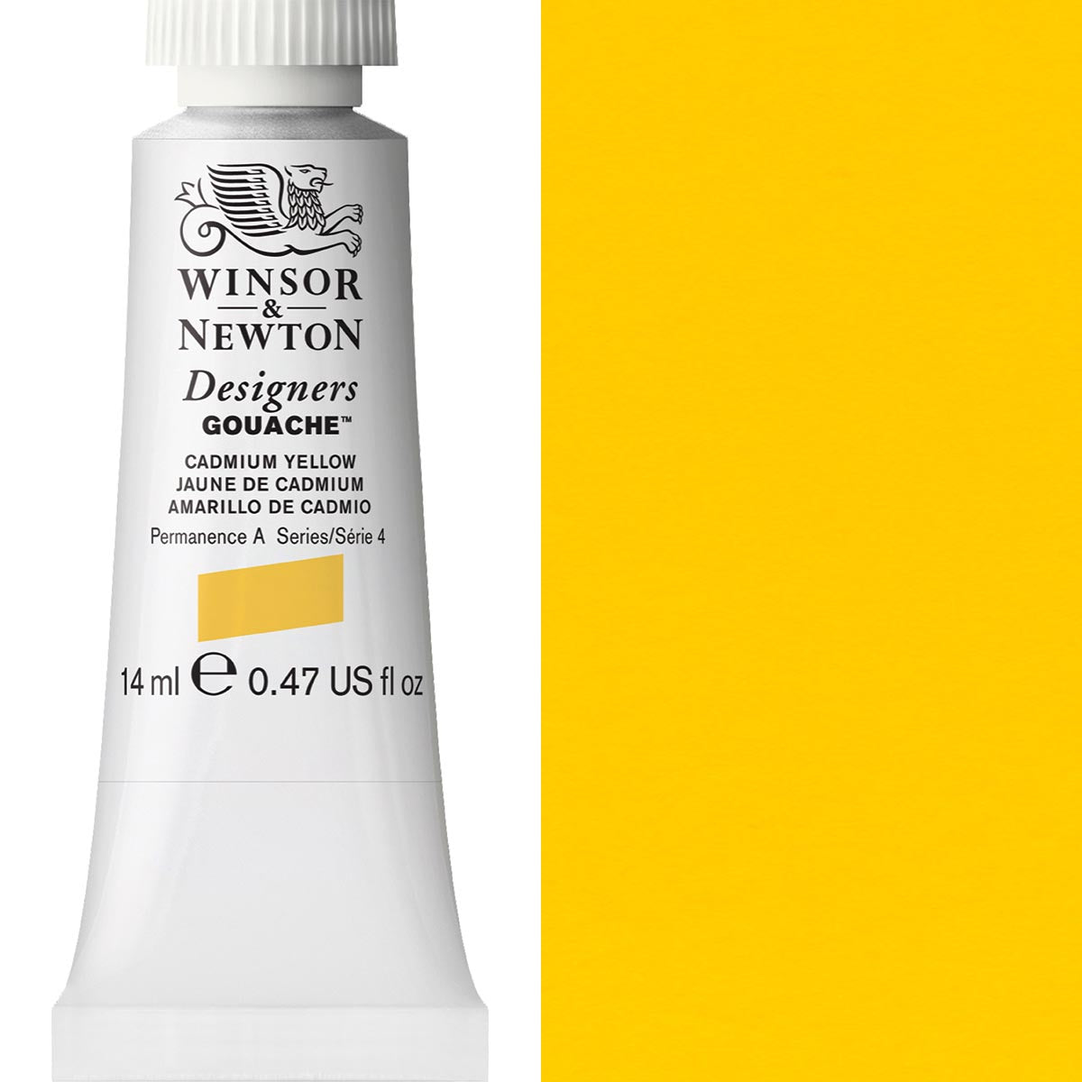 Winsor en Newton - Designers Gouache - 14ml - Cadmium geel
