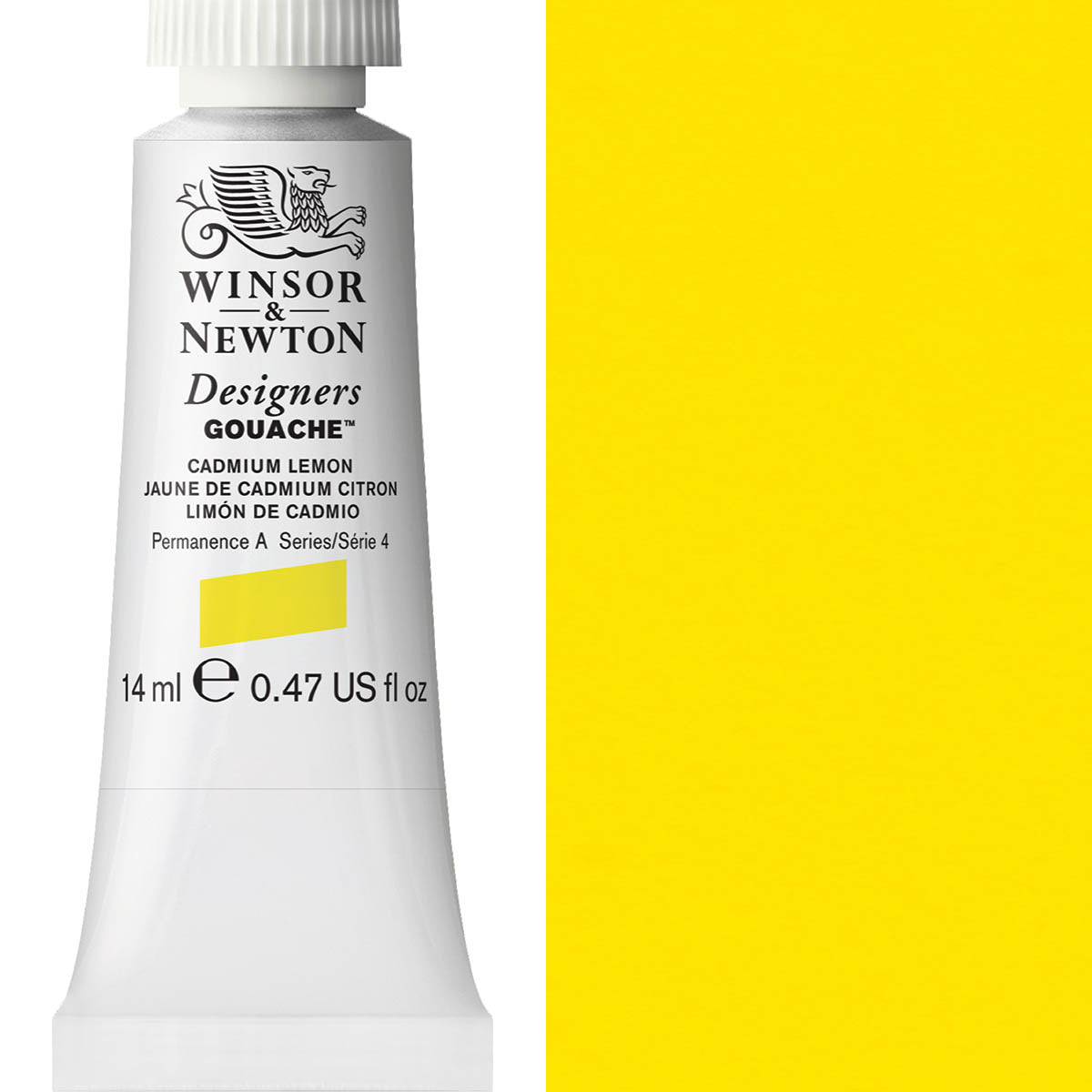 Winsor and Newton - Designers Gouache - 14ml - Cadmium Lemon