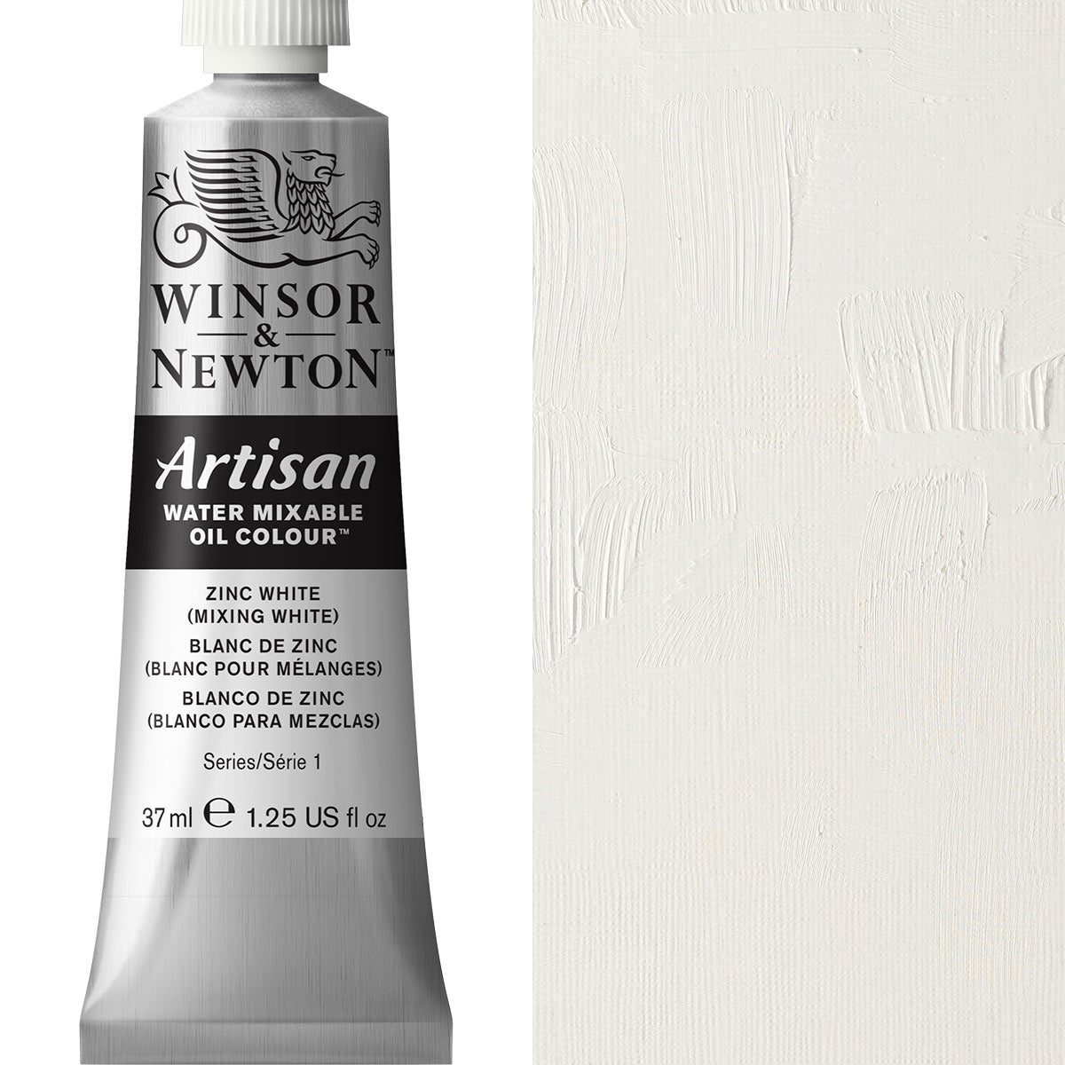 Winsor e Newton - Watermixable di colore olio artigianale - 37 ml - Bianco di zinco