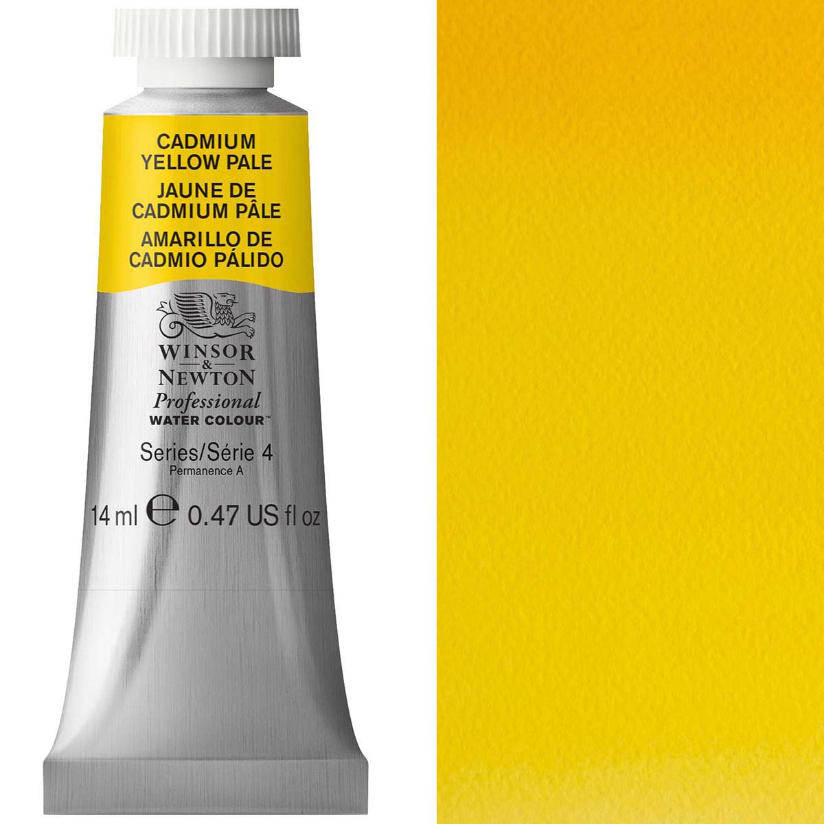 Winsor e Newton - Watercolor degli artisti professionisti - 14 ml - Pale giallo cadmio