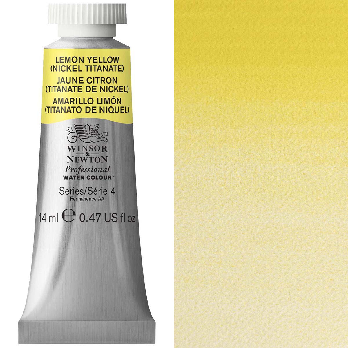 Winsor et Newton - Aquarelle des artistes professionnels - 14 ml - jaune citron