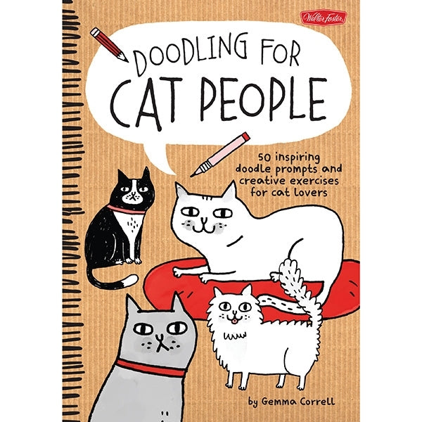 Book - Doodling For Cat People