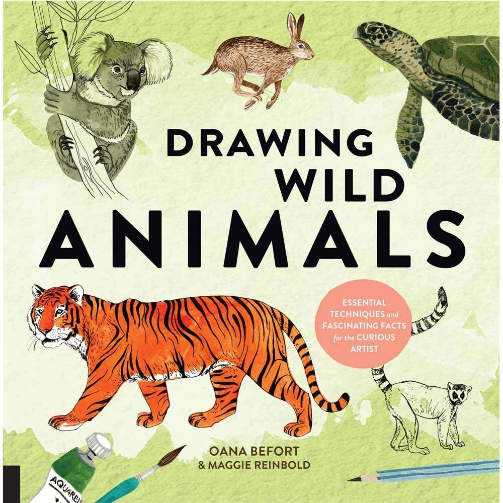 Buch - wilde Tiere zeichnen