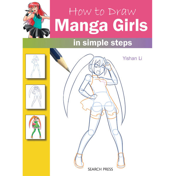 Cerca libri di pressione - Come disegnare: Manga Girls