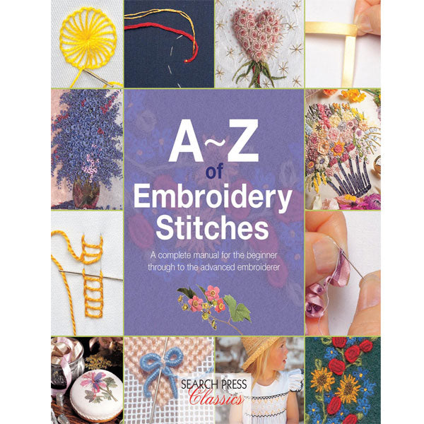 Search Press Books - A-Z of Embroidery Stitches