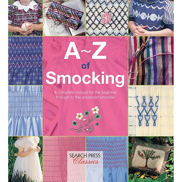 Search Press Books - A-Z of Smocking