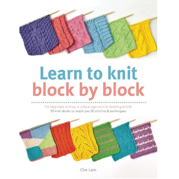 Cerca libri di pressione - impara a lavorare a maglia per blocco