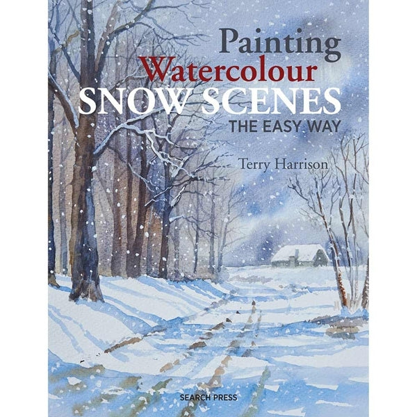 Cerca libri di pressione - dipingendo le scene di neve ad acquerello nel modo semplice