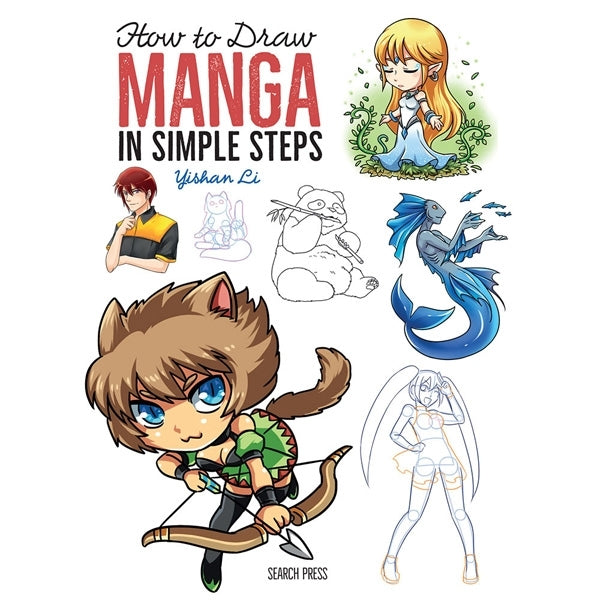 Search Press Books - How to Draw - Manga In Simple Steps