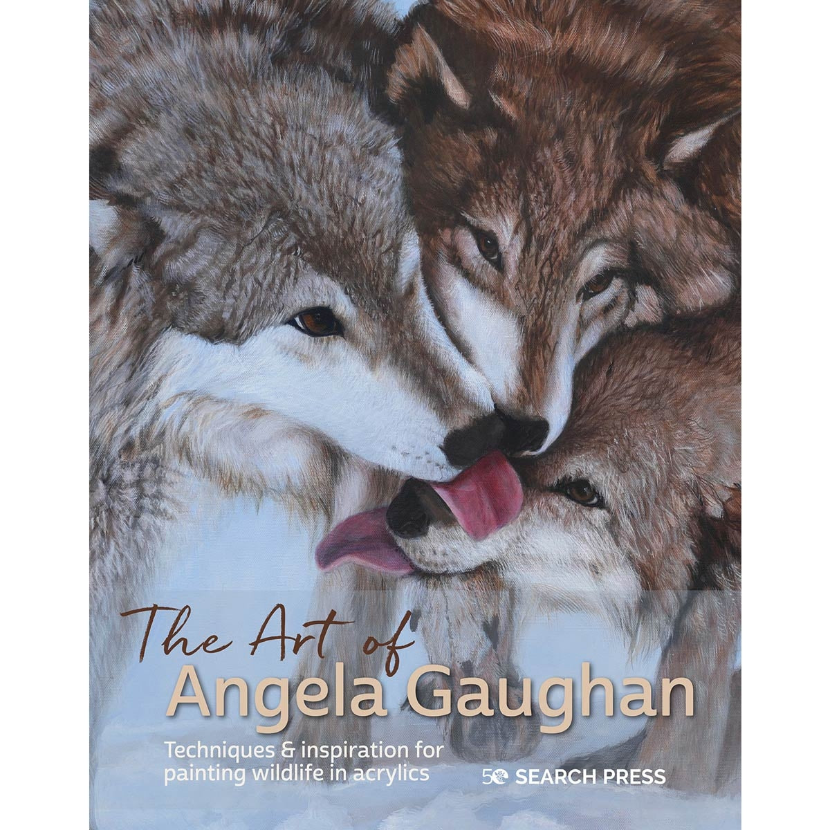 Ricerca Libri per la Stampa-L'arte di Angela Gaughan-Fauna selvatica in acrilico