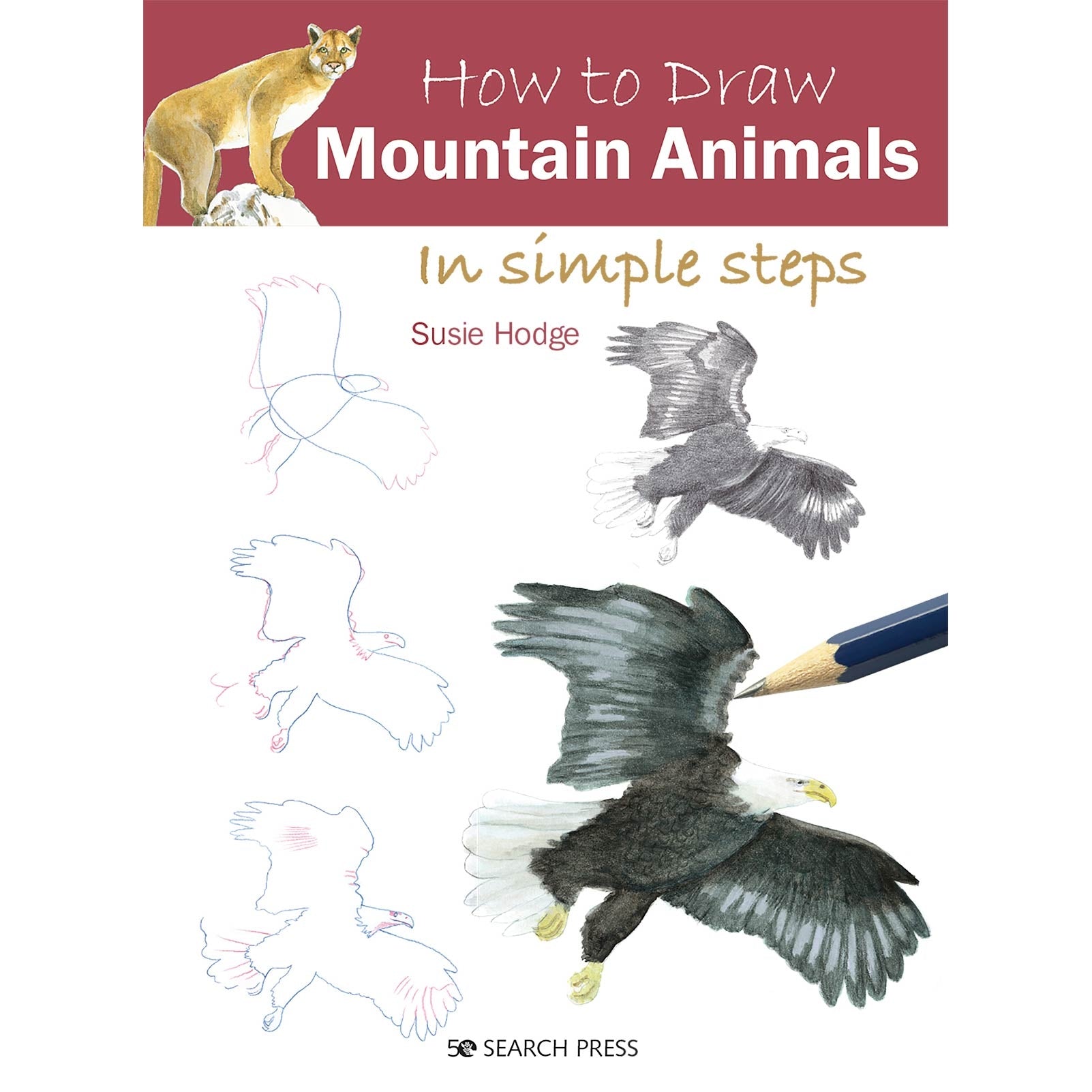 Search Press Books - How to Draw - Mountain Animals