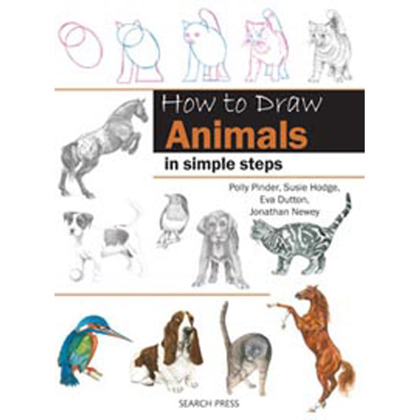Search Press Books - How to Draw - Animals
