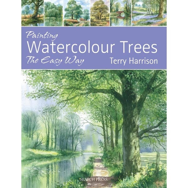 Zoekpressboeken - Terry Harrison - Schilderen aquarelbomen op de gemakkelijke manier