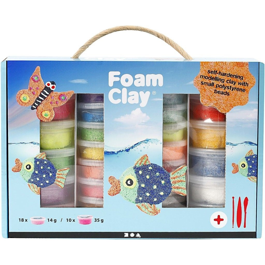 Create Craft - Foam Clay Gift Box Set 28 assorted col