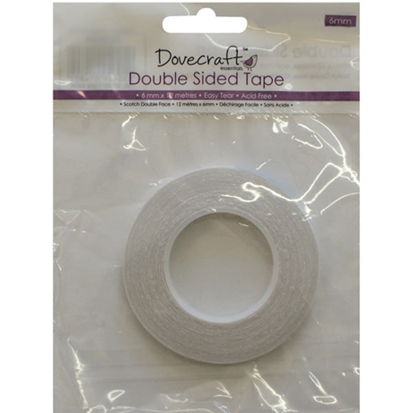 Dovecraft - dubbelzijdige tape - 6 mm
