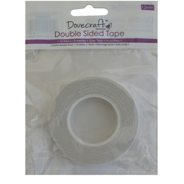 Dovecraft - ruban adhésif double face - 12 mm
