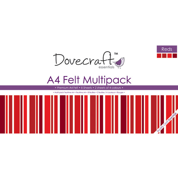 Dovecraft - A4 vilt - rood