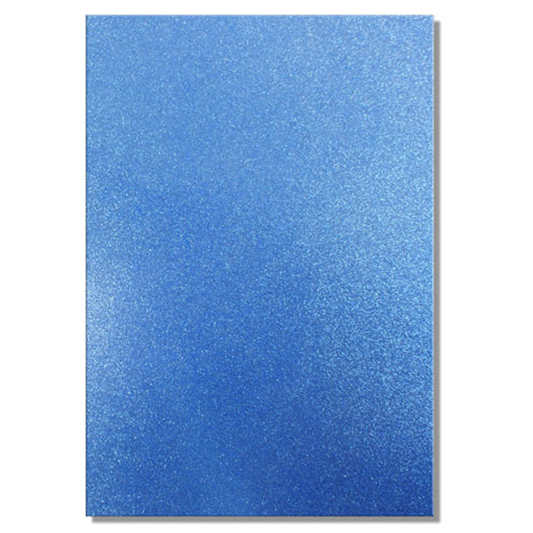 DEVECRAFT - A4 Glitzerkarte Blau