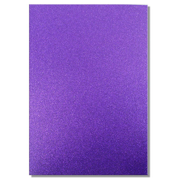 Dovecraft - A4 Glitter Card Amethyst