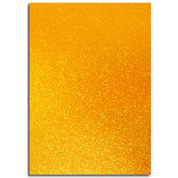 DEVECRAFT - A4 Glitter Card Bronze