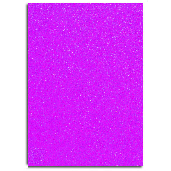 DEVECRAFT - A4 Glitter Card Cerise
