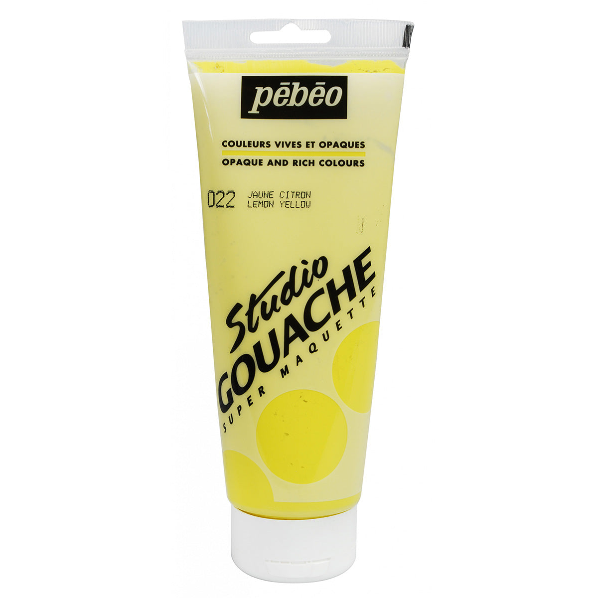 Pebeo - Studio Gouache 220ml Lemon Yellow