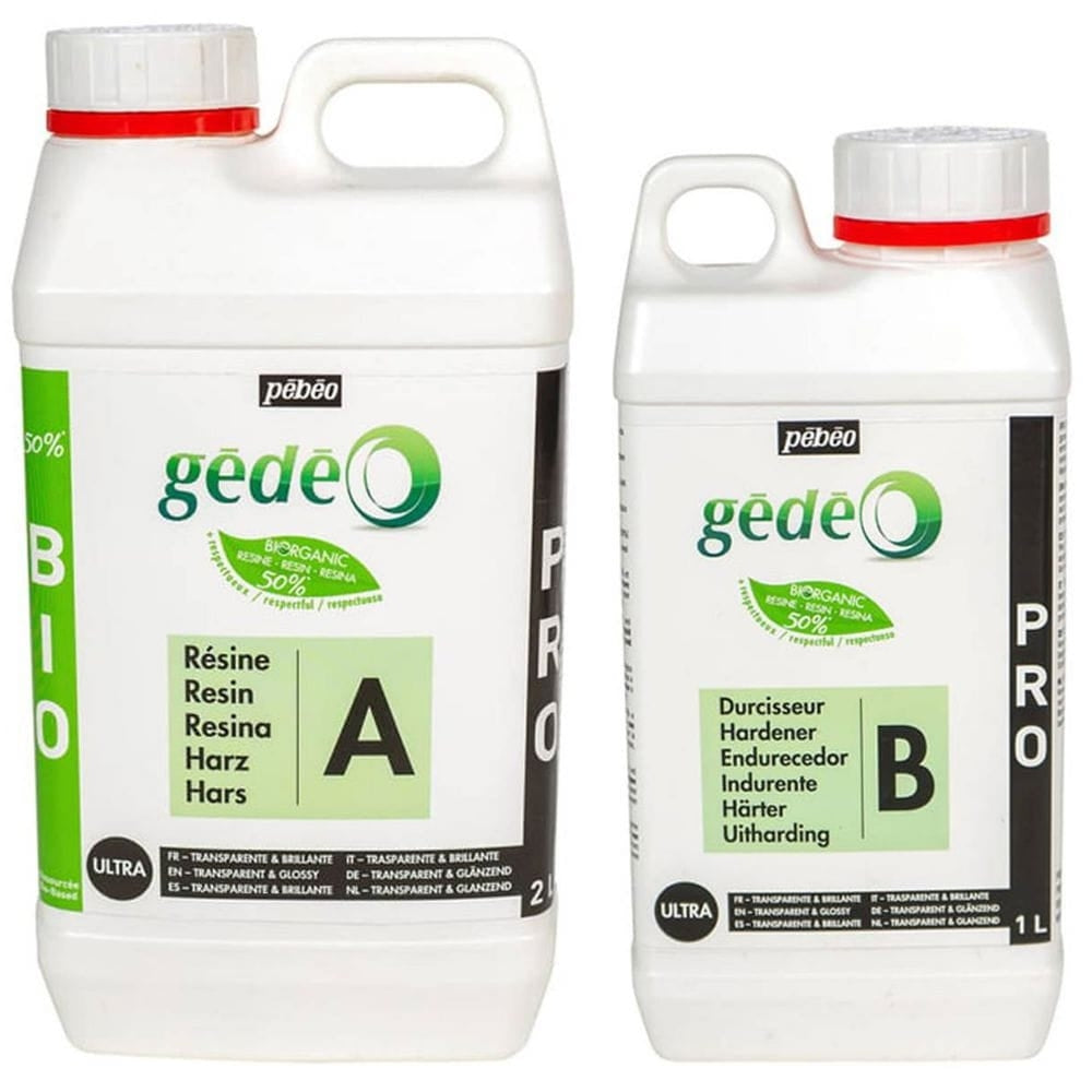 Pebeo - Gedeo - Clear Epoxy Art Resin Pro 3 LTR Bio Bio