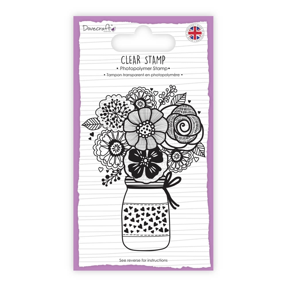 Dovecraft - A7 Stamp - Fleurs