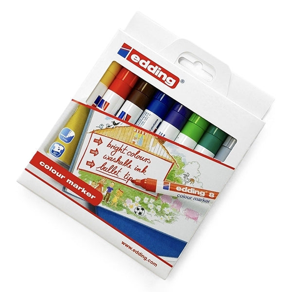 Edding - Color Marker - Set van 8
