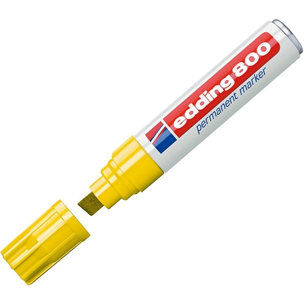 edding - 800 Permanent Marker Yellow 005