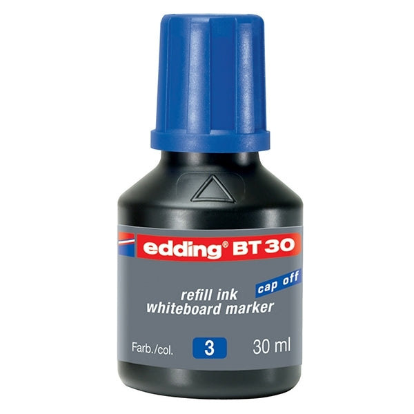 edding - BT30 whiteboard marker bijvulling blauw 003