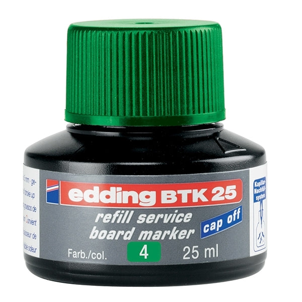 EDDING - BTK25 Whiteboard Marker Nachfüllink Grün 004
