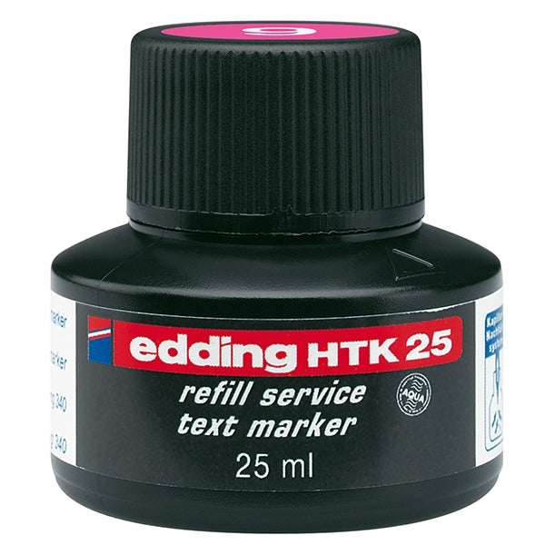 edding - HTK25 Highlighter Refill Ink Pink 009