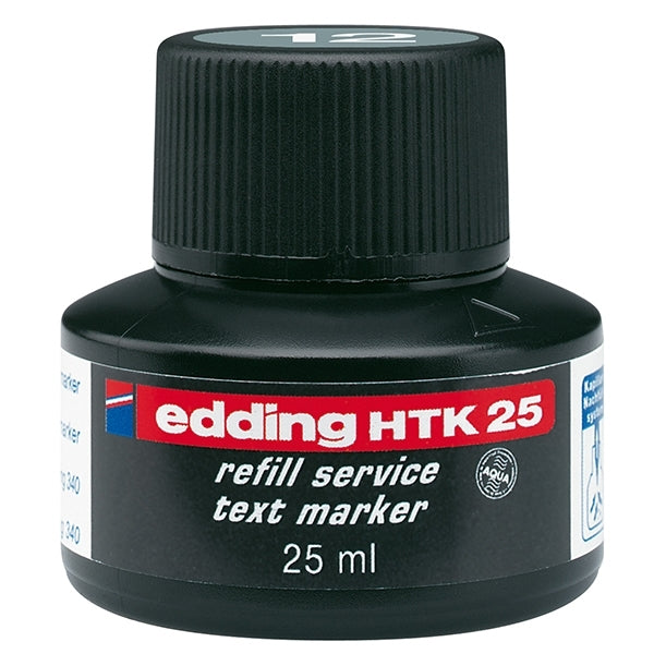 Edding - HTK25 Highlighter Recharge Ink Gray 012