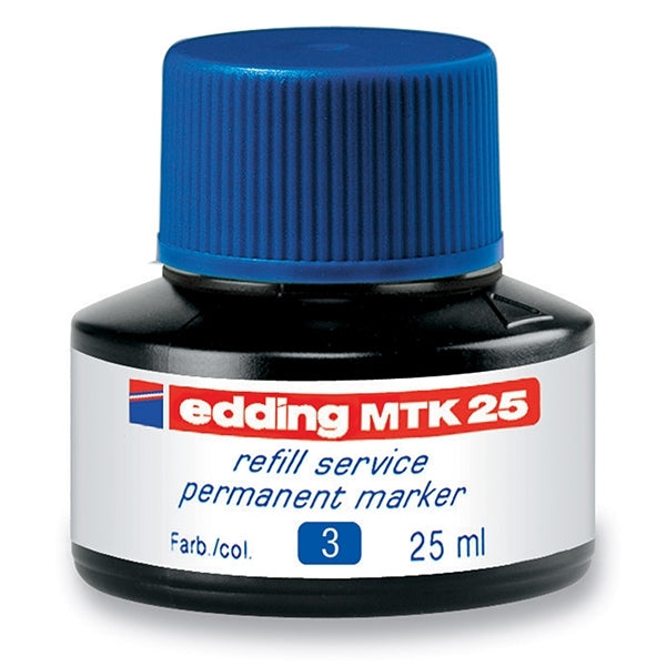 Edding - Montana -k25 Permanente marker opnieuw vullen inkt Blue 003