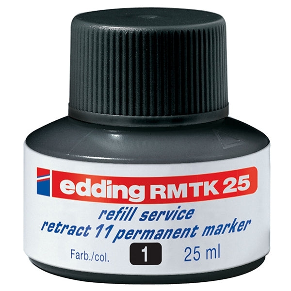Edding - Rmontana -K25 Marker permanent Refill Ink Black 001