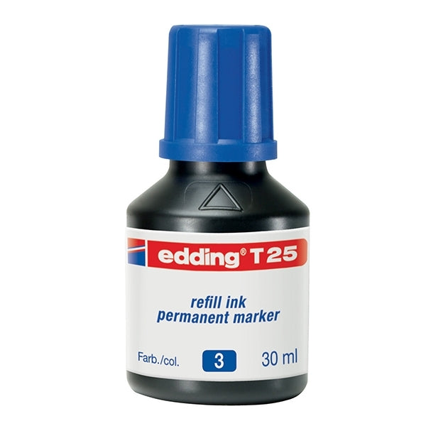 edding - T25 Permanent Marker Refill Ink Blue 003