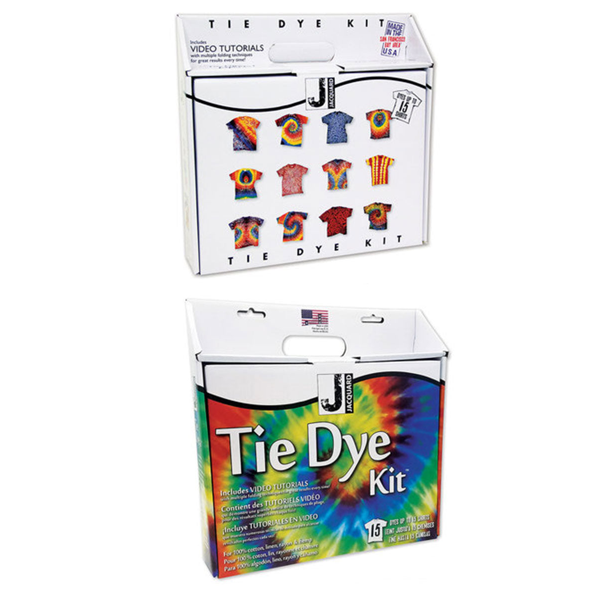 Jacquard Funky-Groovy  Large Tie-Dye Kit - For 15 Shirts