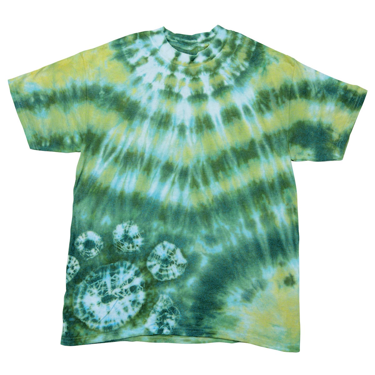 Jacquard-Batik-Set für T-Shirts - Emerald Jewel Tone