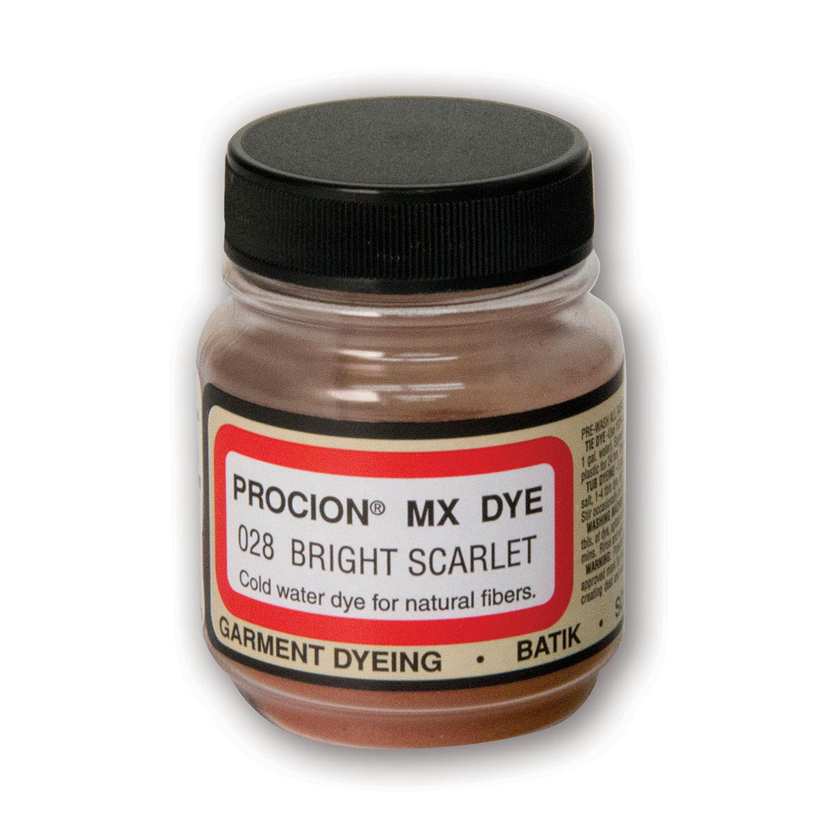 Jacquard - Procion MX Dye-Textile Tissu-Écarlate Lumineux 028