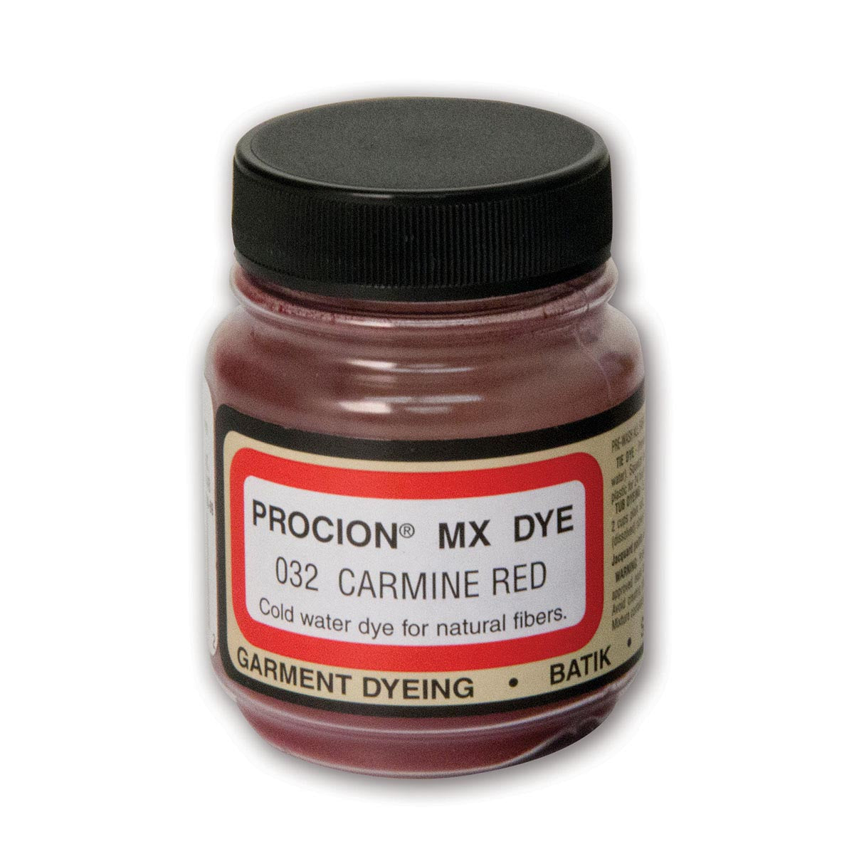 Jacquard - Procion MX Dye-Textile Tissu-Rouge Carmin 032