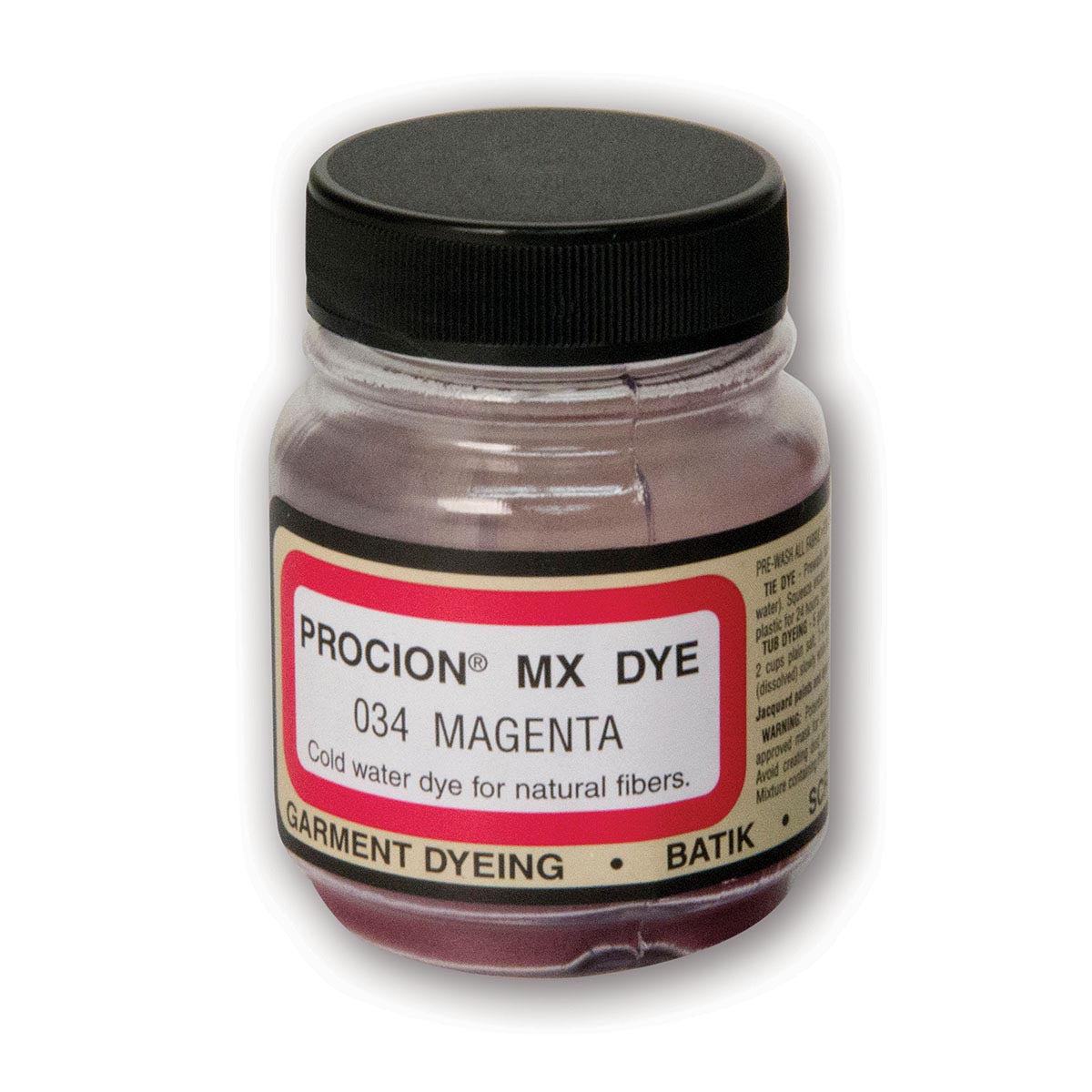 Jacquard - Procion MX Dye - Tissu Textile - Magenta 034
