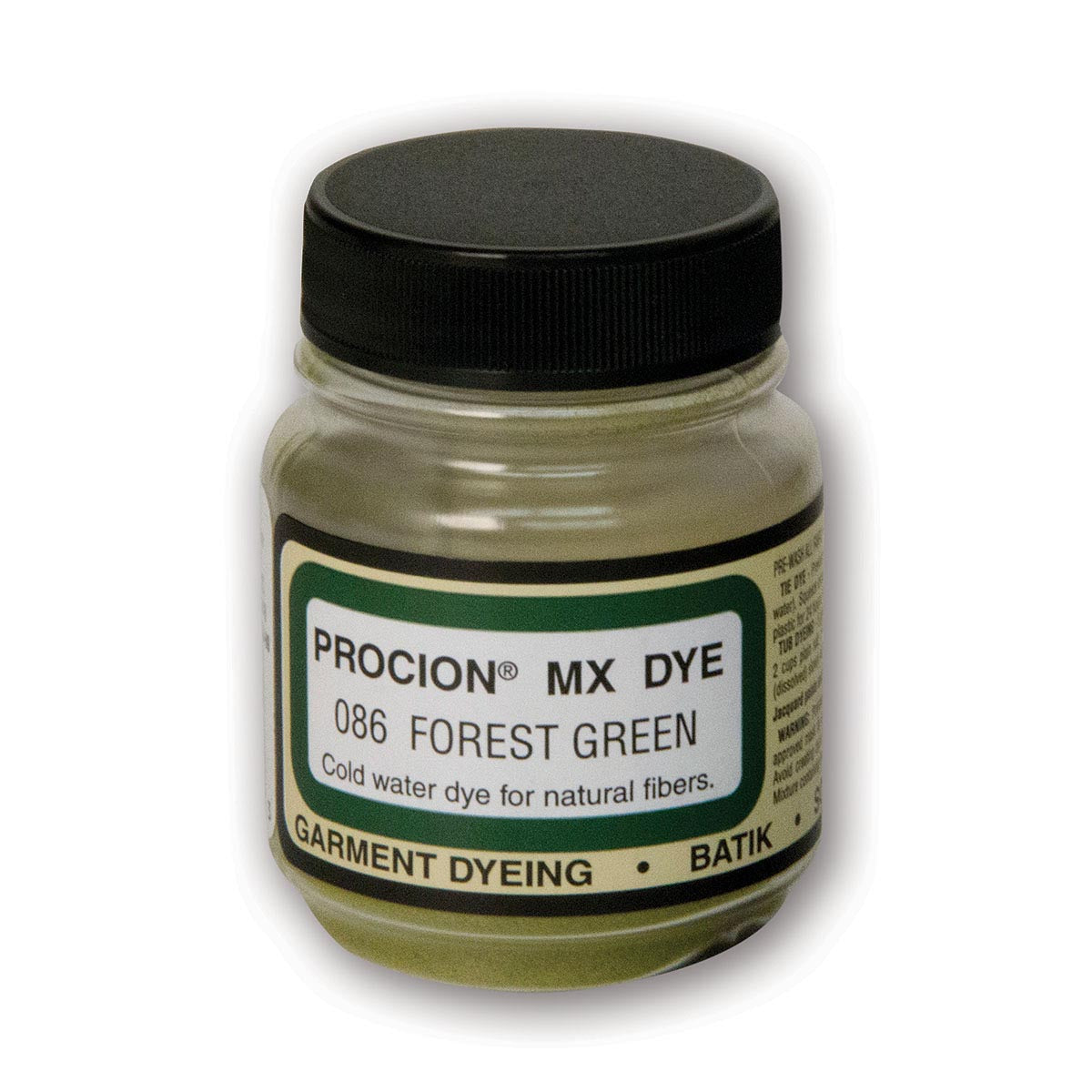 Jacquard - Procion MX Dye-Textile Tissu-Vert Forêt 086