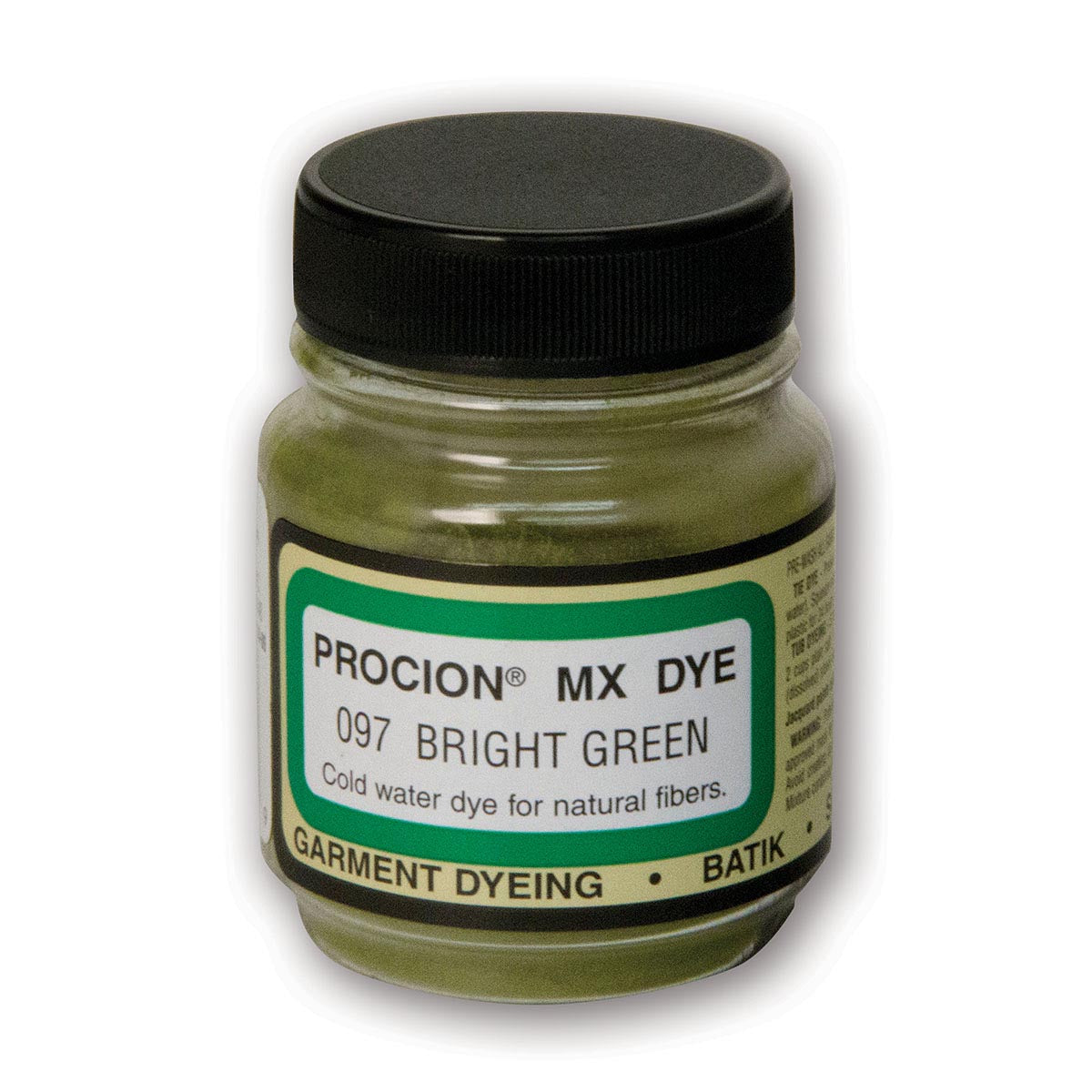 Jacquard - Procion MX Dye - Tessuto Tessile - Verde Brillante 097