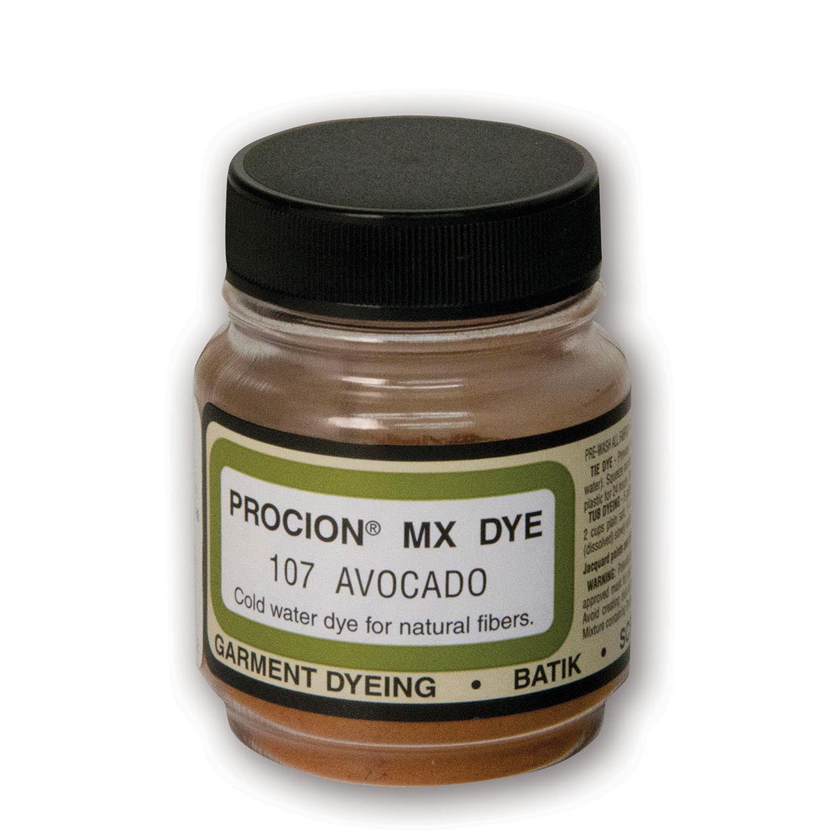 Jacquard - Procion MX Dye - Tissu Textile - Avocat 107