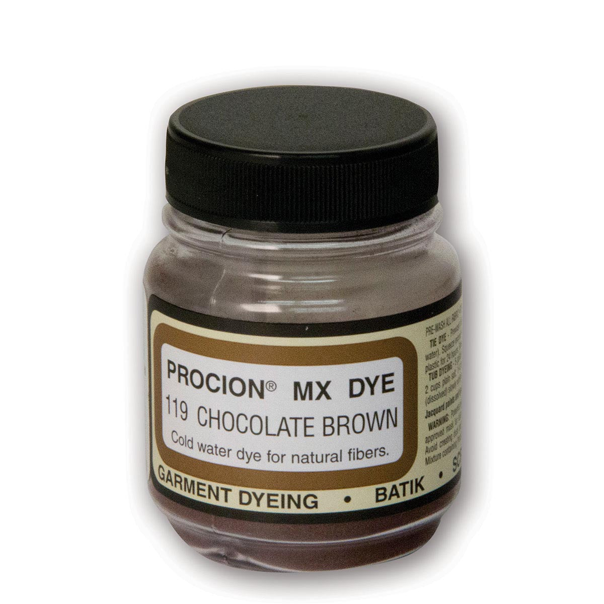 Jacquard - Procion MX Dye-Textile Tissu-Brun Choclate 119