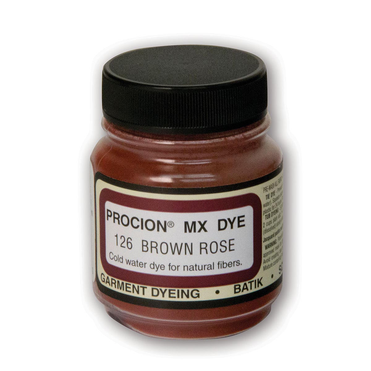 Jacquard - Procion MX Dye - Tissu Textile - Marron Rose 126