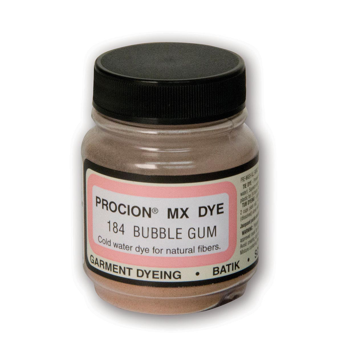 Jacquard - Procion MX Dye - Stoff Textil - Bubble Gum 184