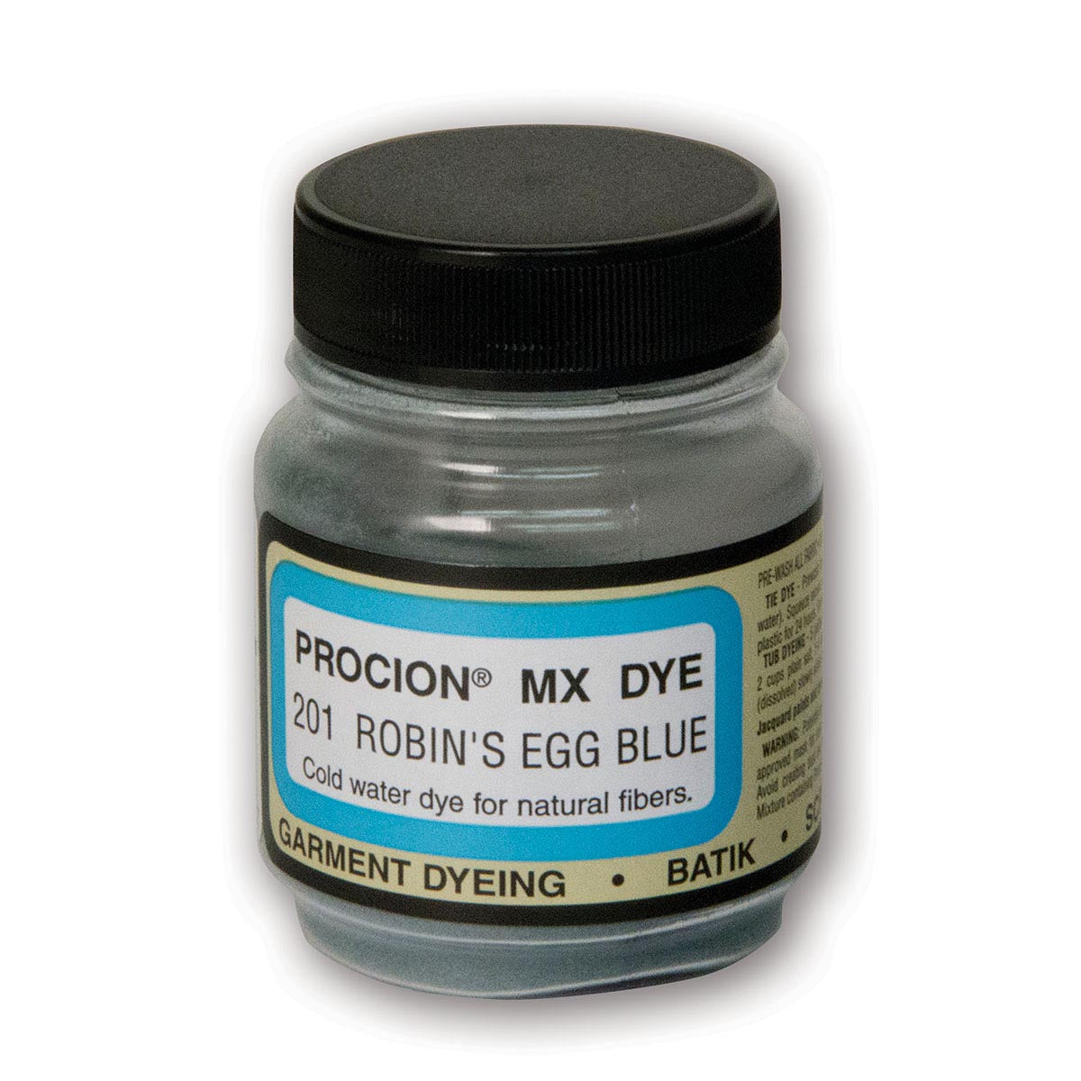 Jacquard - Procion MX Dye - Fabric Textile - Robins Egg Blue 201